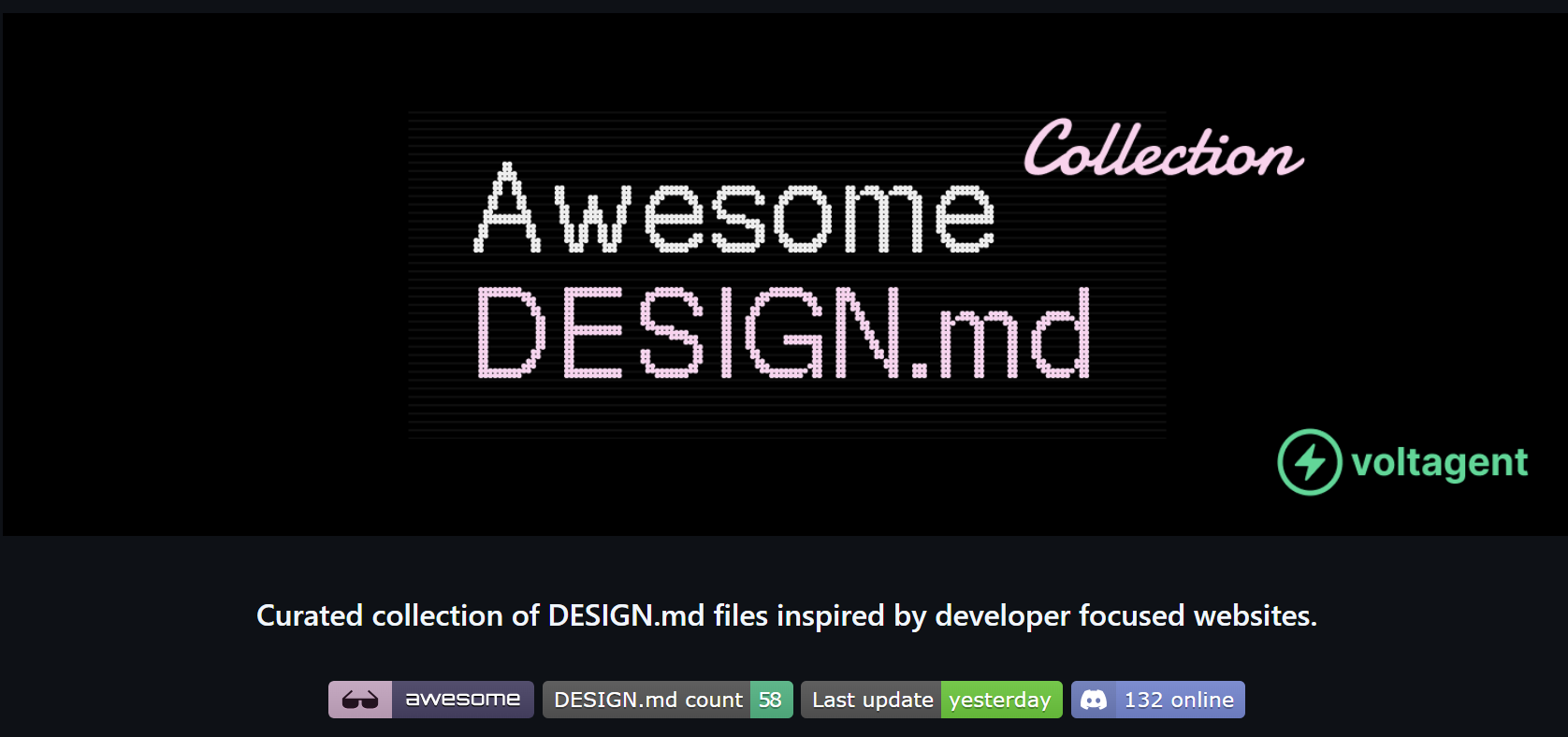 Awesome DESIGN.md:AI 轻松复刻流行 UI